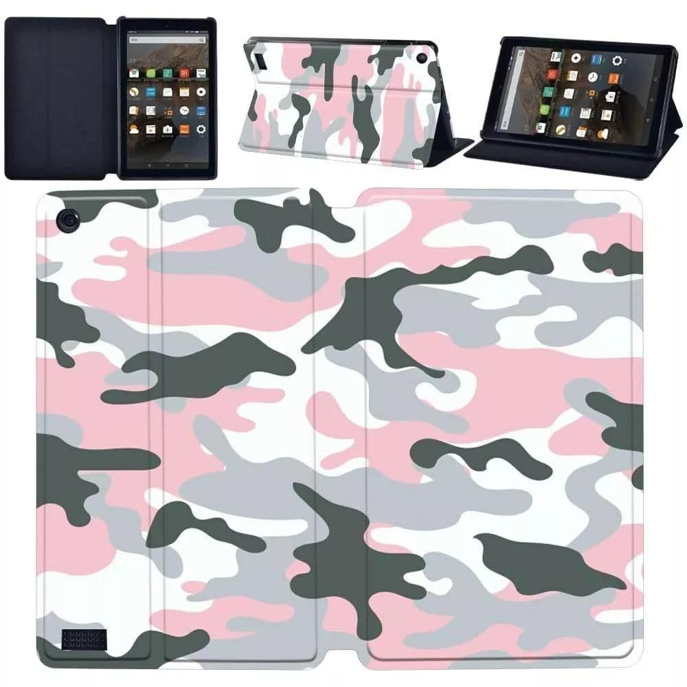 Amazon Fire Tablet Case - Camouflage Pink